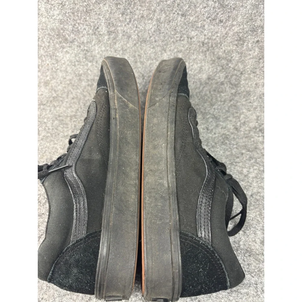 Vans Old Skool ComfyCush Mens Size 8.5 Black Suede Canvas Skate Shoes
